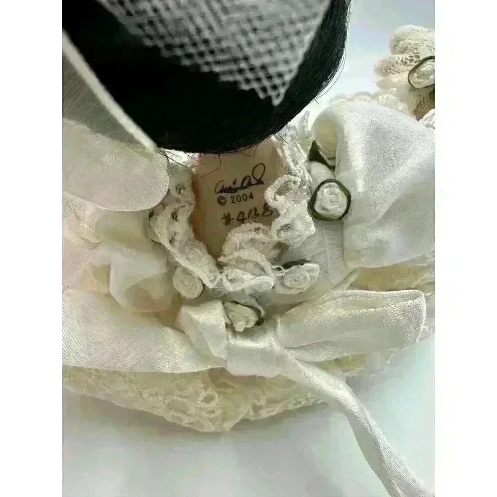Marie Osmond Fine Collectibles Princess Rose Bud 6 inch Asian Bridal Doll COA